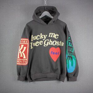 Lucky Me I See Ghosts Thick Cotton Hoodie Campflog Gnaw Nov 11 Mens